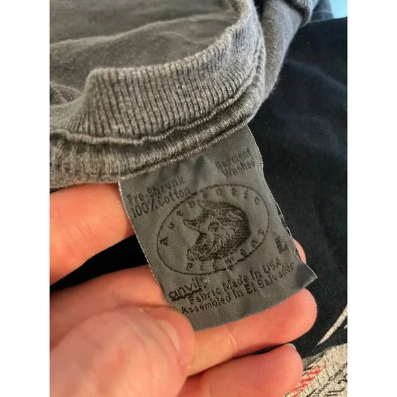 VTG 2001 AUTOGRAPHED Six String Showdown Jimmy Thackery Tab Benoit Tour TShirt L - Picture 6 of 6